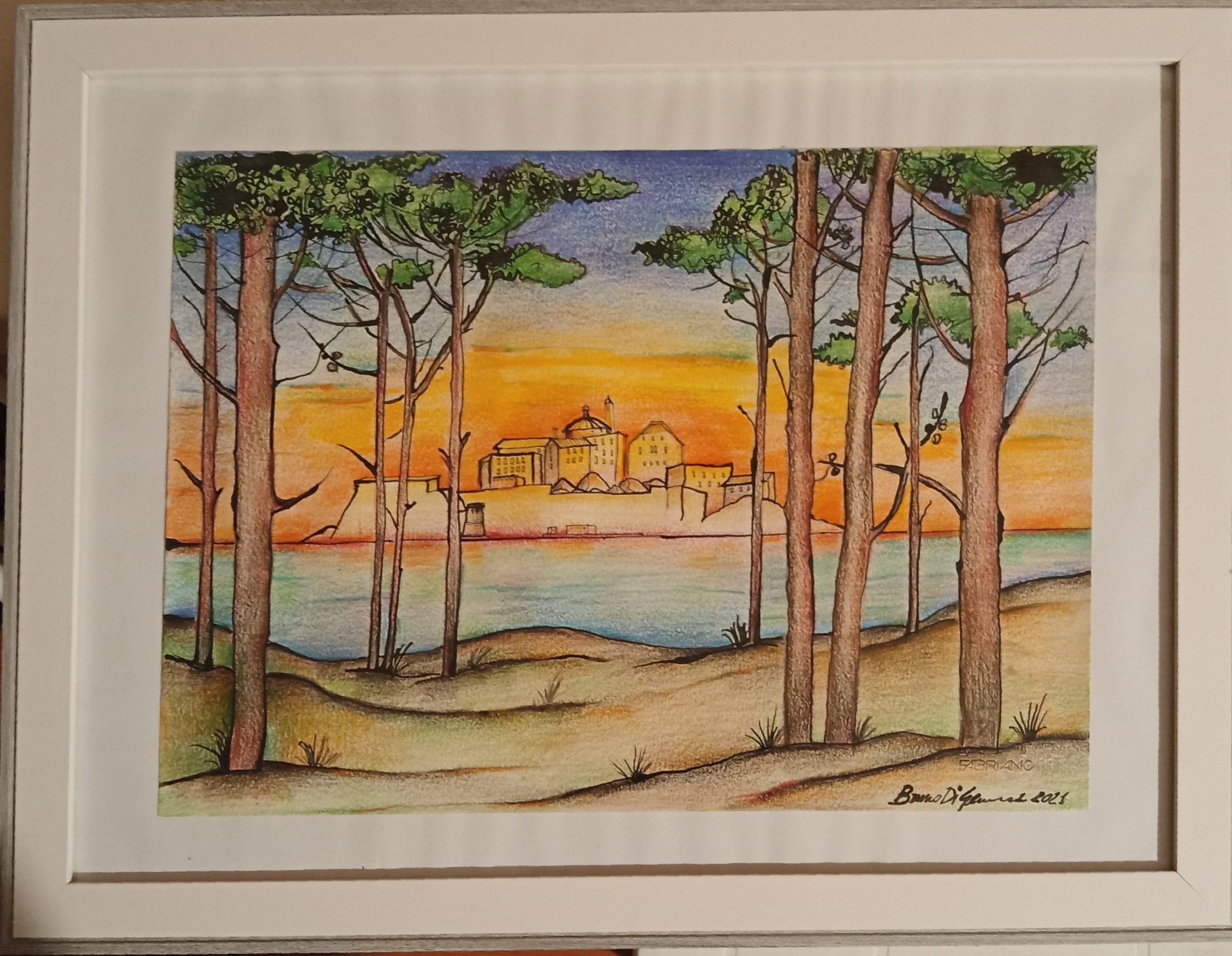 Paesaggio con isola….liberamente ispirato